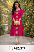 VATIKAN RANI PINK KURTHI