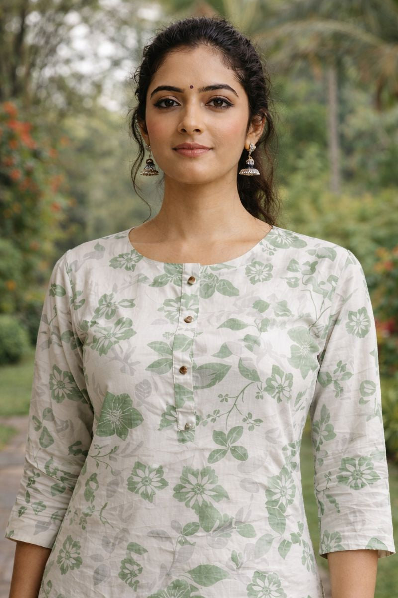 Cotton Mix Kurti